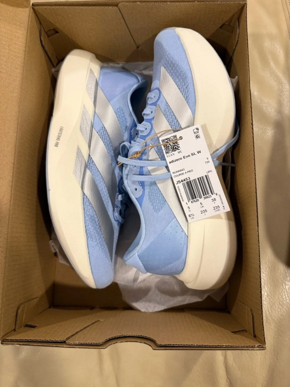 adidas Women's Pale Blue Running Shoes